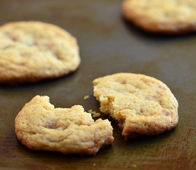 Toffee Drop Cookies - Onion Rings & Things